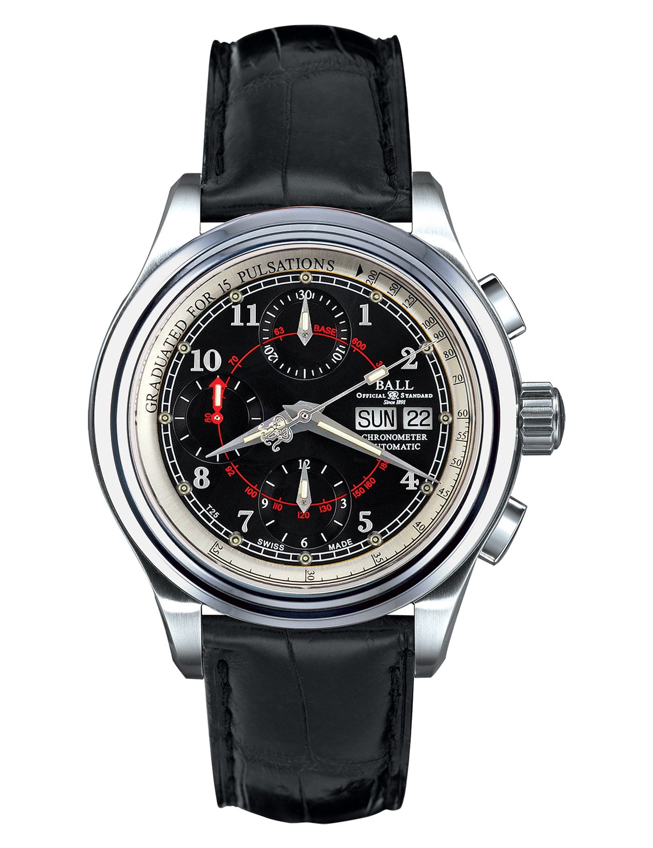 BALL Trainmaster Pulsemeter Chronometer