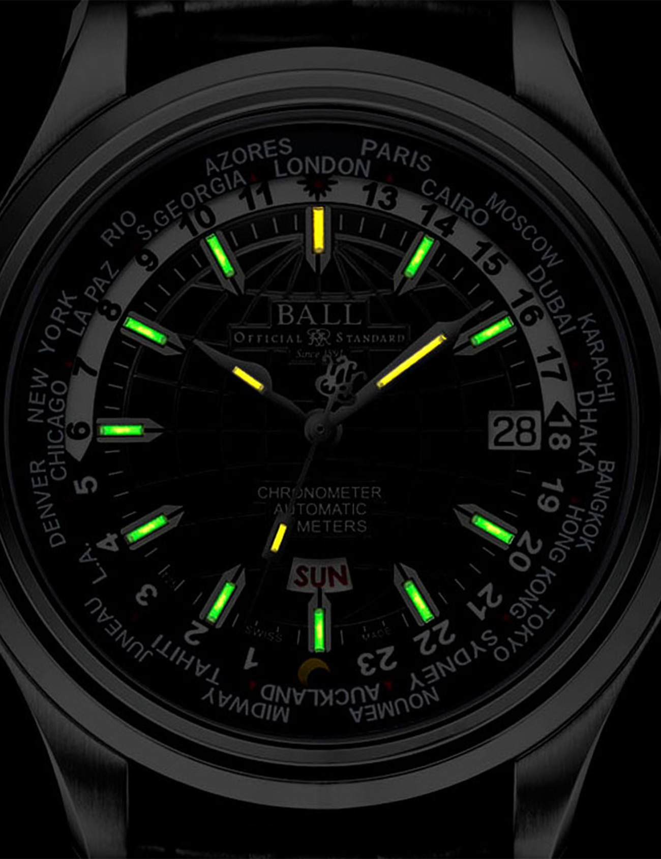 BALL Trainmaster Worldtime Ürün ikincil görseli