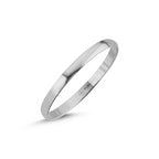 Beyaz Altın Alyans 2mm