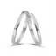 White Gold Wedding Band 2mm
