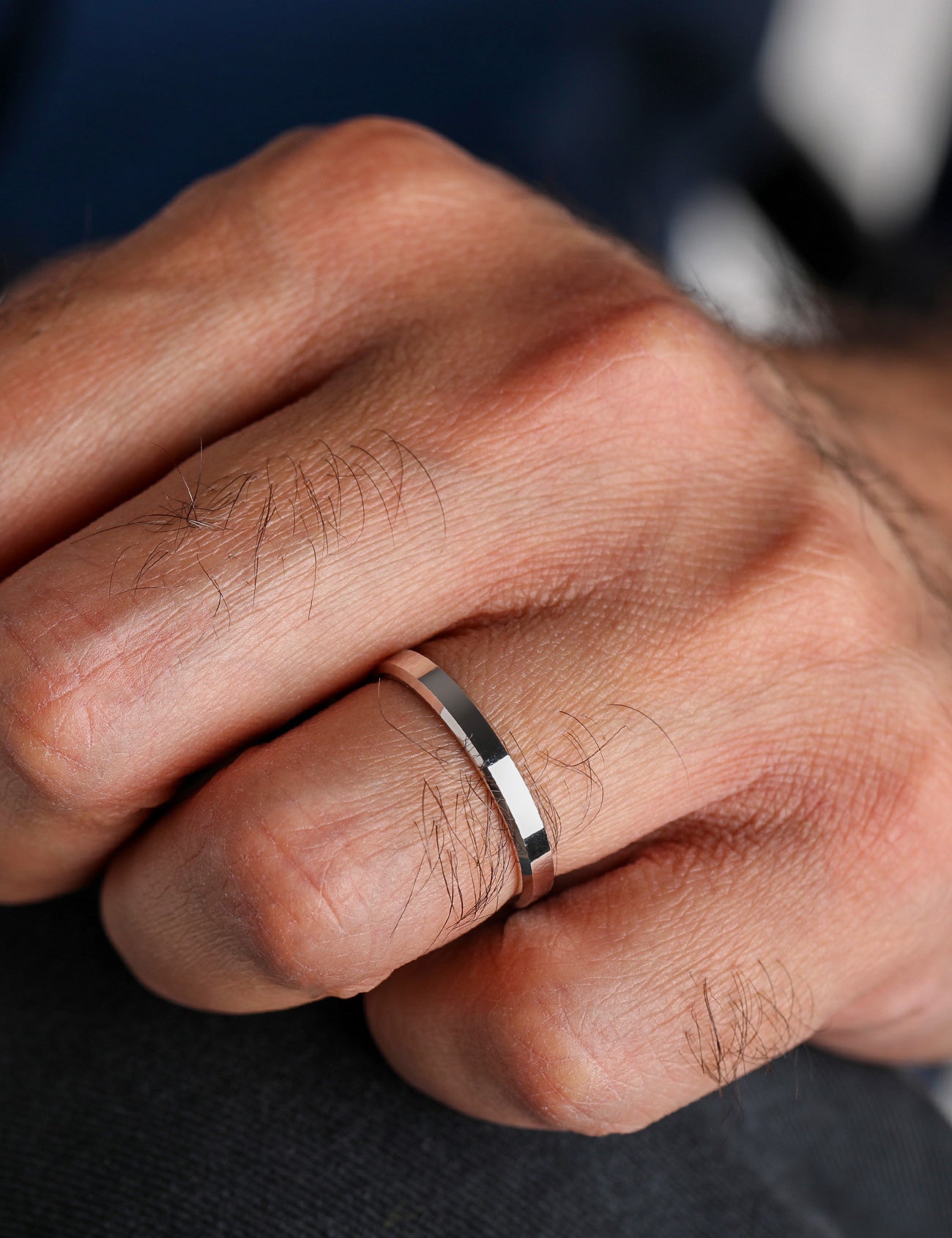 Beyaz Altın Alyans 3mm