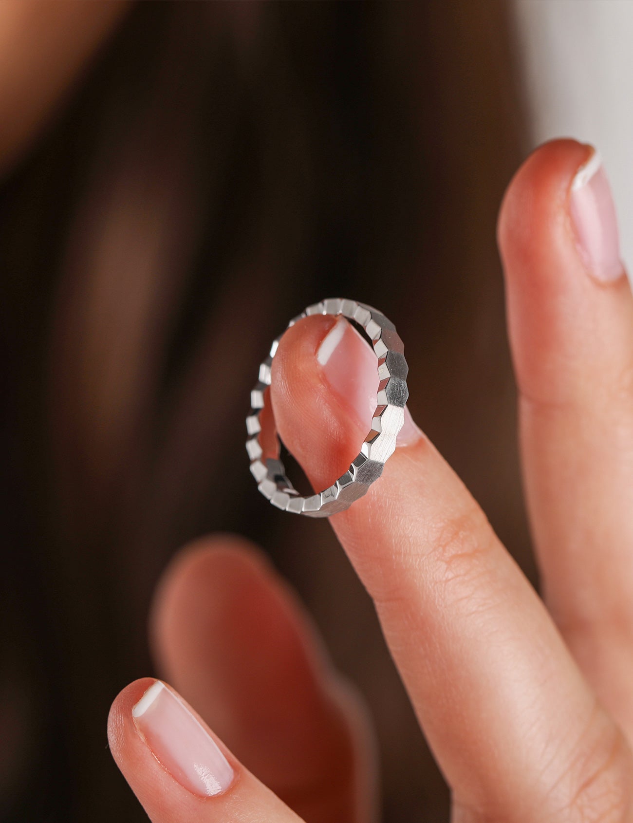 Beyaz Altın Alyans 3mm