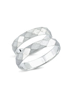 Beyaz Altın Alyans 4mm