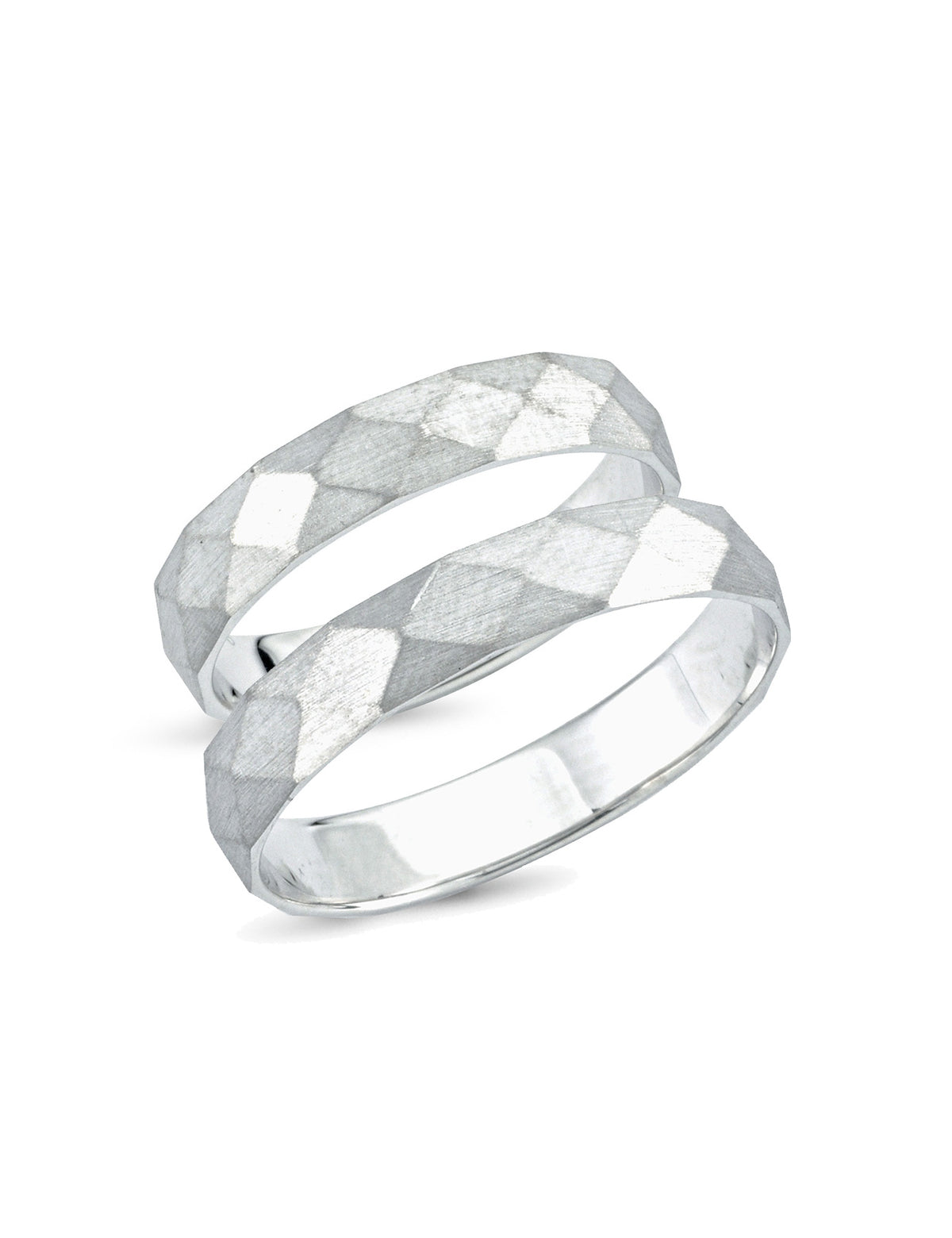 Beyaz Altın Alyans 4mm