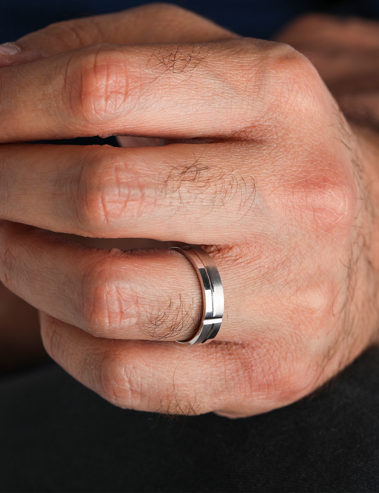 Beyaz Altın Alyans 5mm