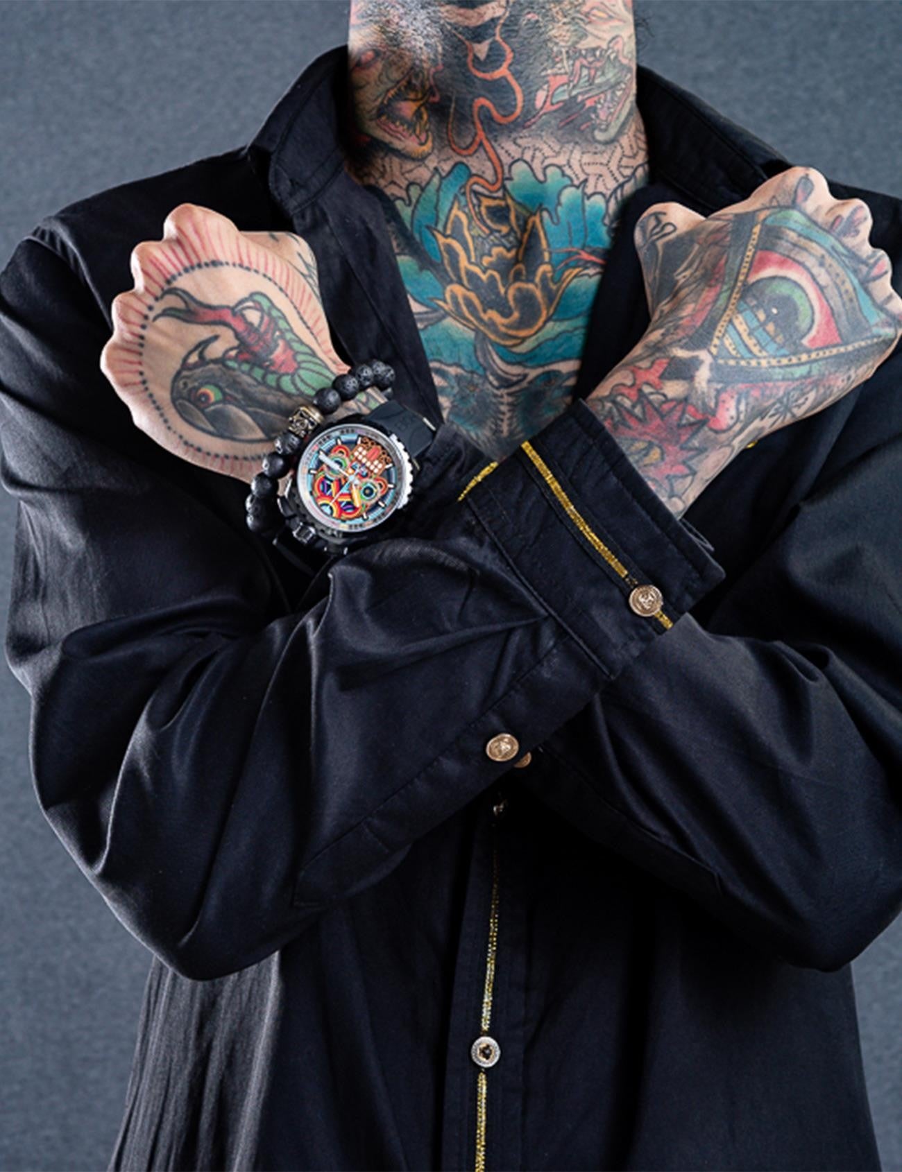 BOMBERG BS45CHPBA.MAYA-4.11 Erkek Kol Saati