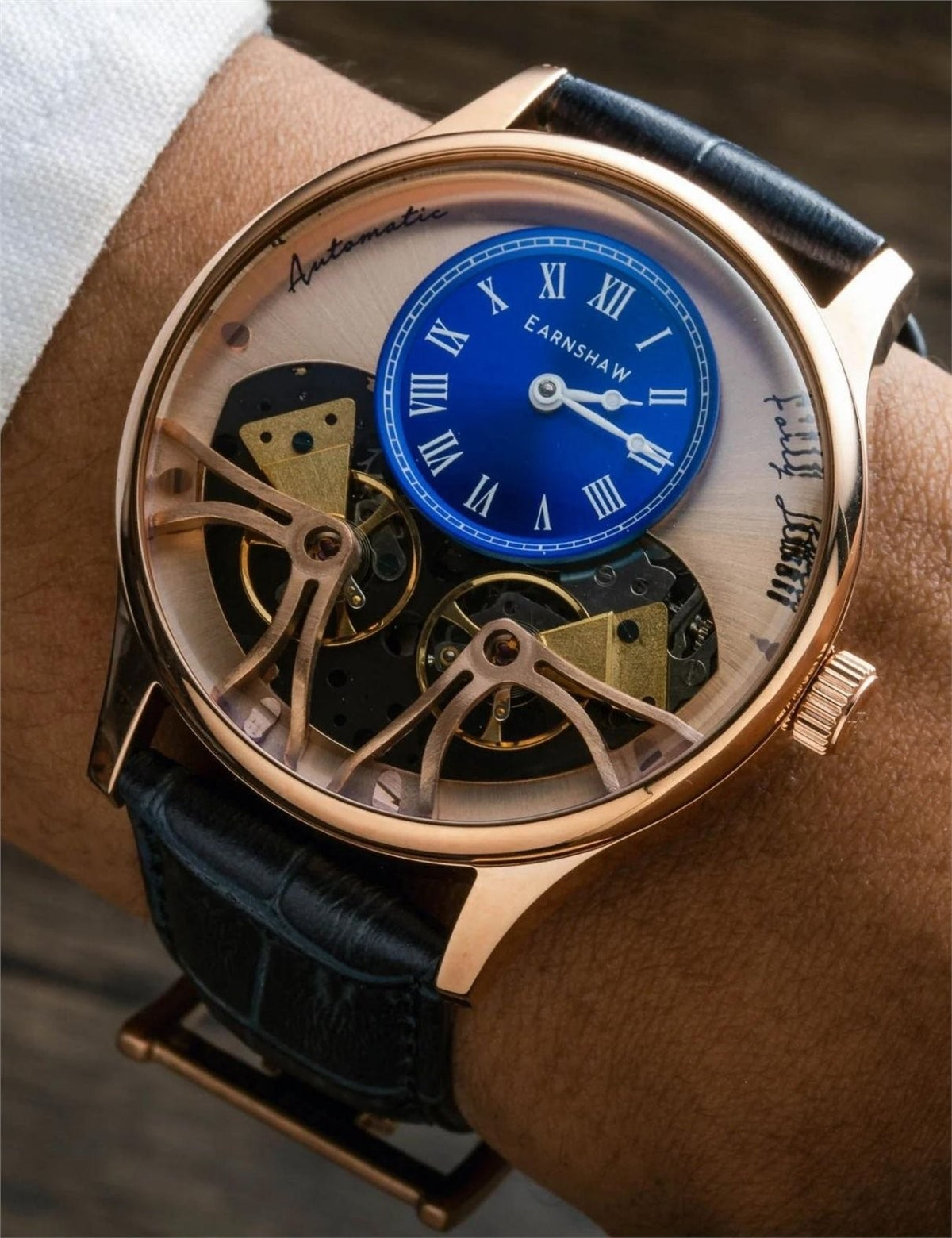 EARNSHAW ES-8179-0B Erkek Kol Saati