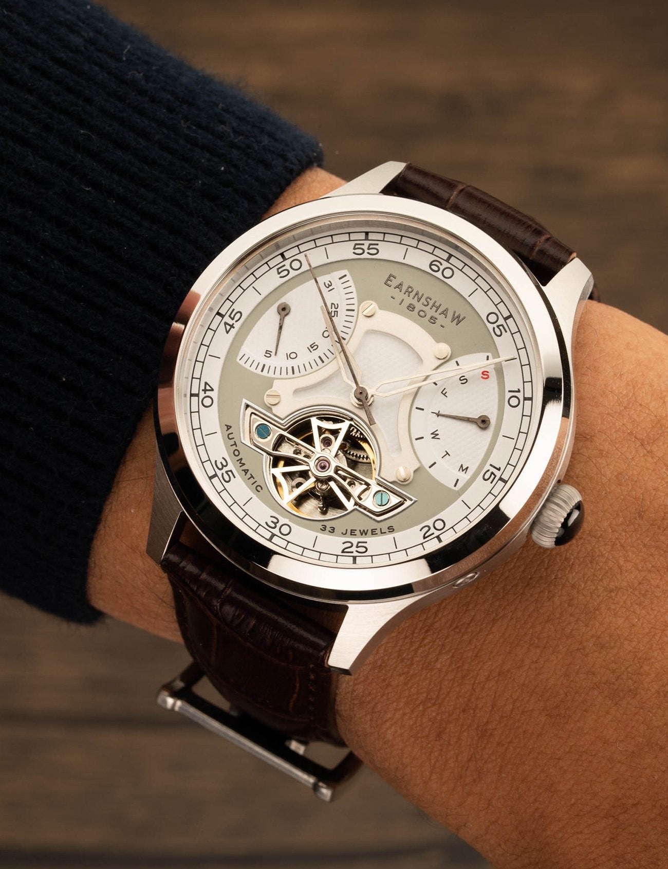 EARNSHAW ES-8191-01 Erkek Kol Saati