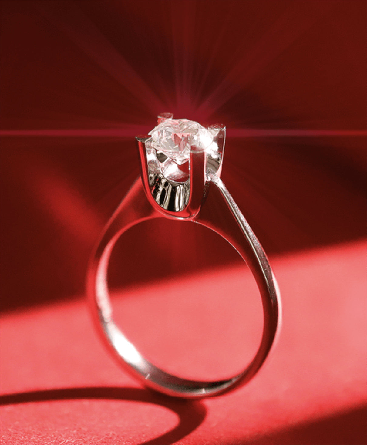 GIA Sertifikalı 1,00 Karat Tektaş Prılanta Yüzük