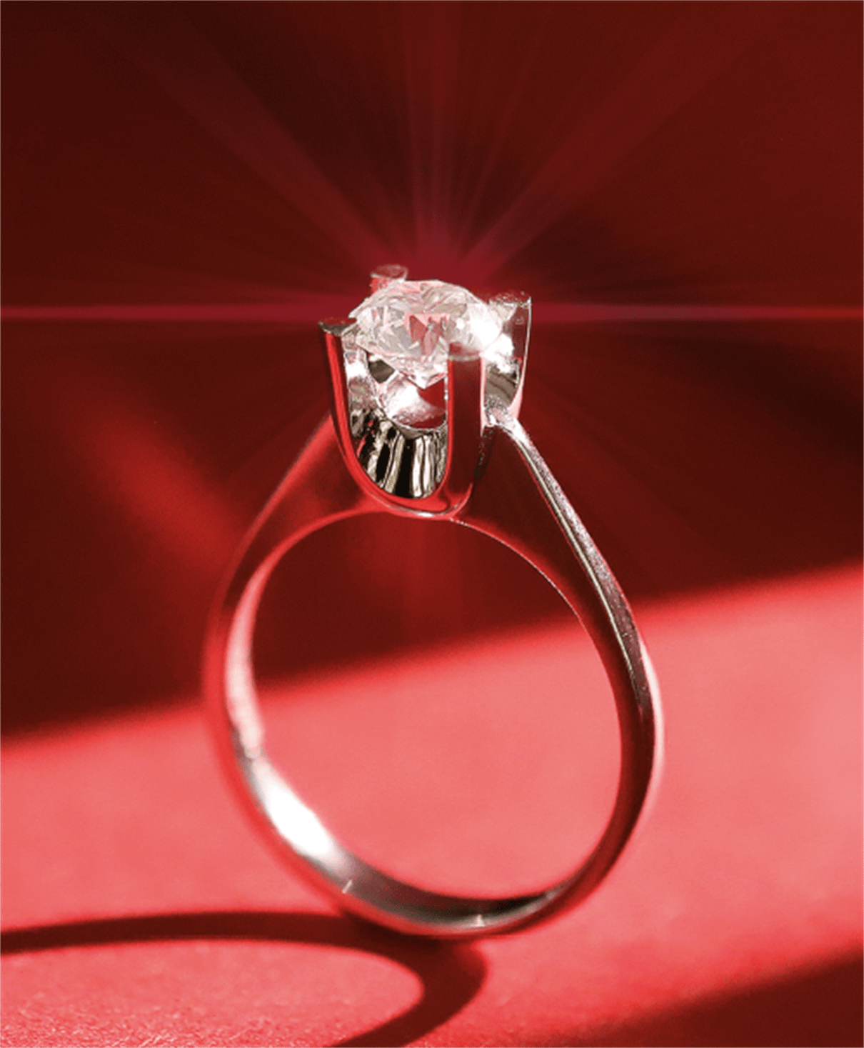 GIA Sertifikalı 1,00 Karat Tektaş Prılanta Yüzük