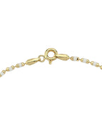 Beyaz Mineli Altın Bileklik