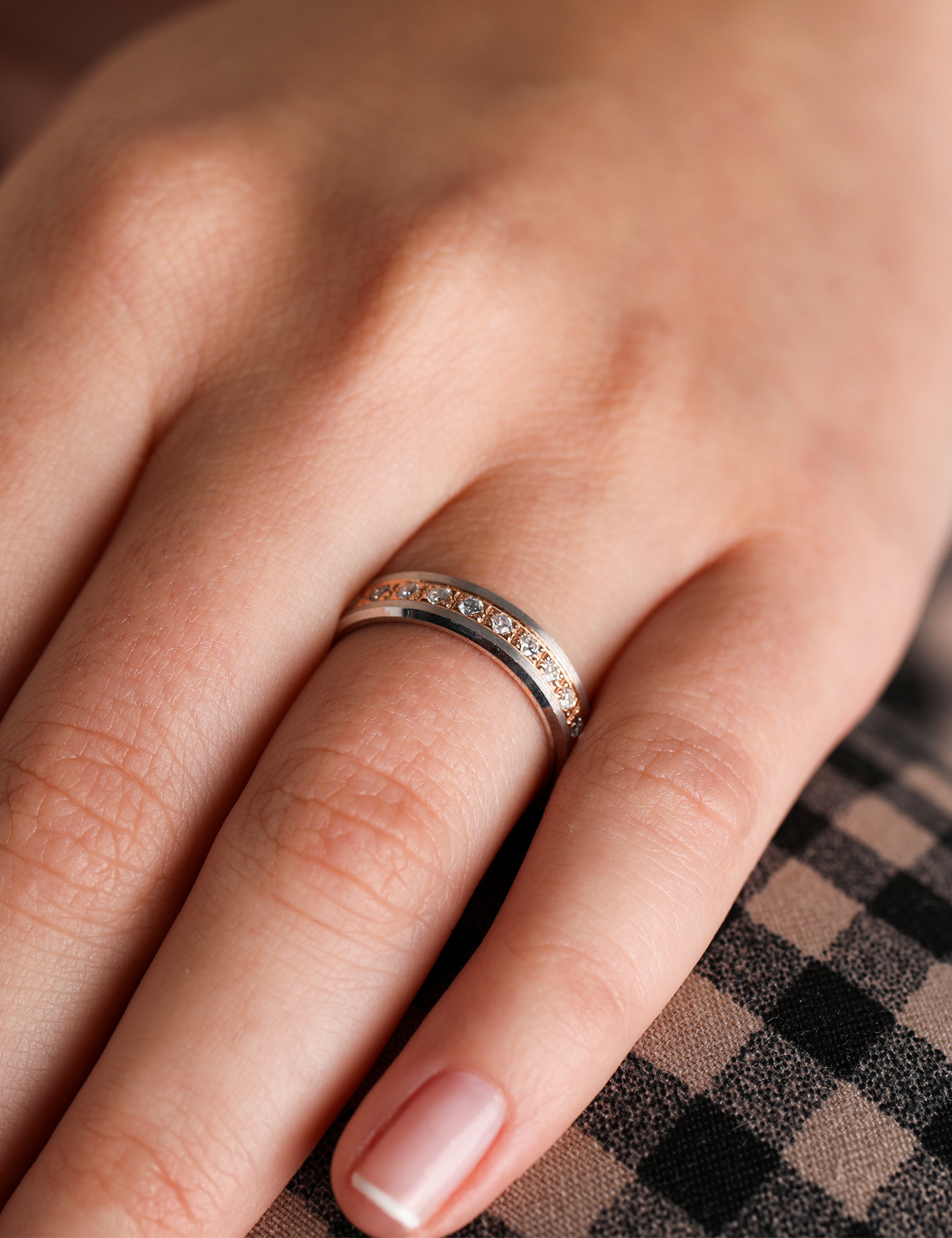 İki Renkli Alyans 5mm