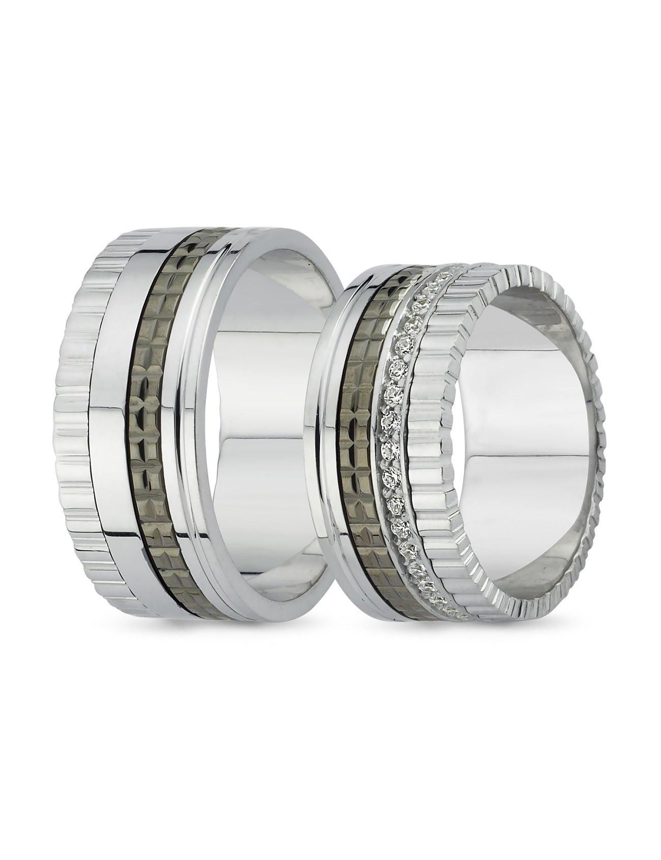 İki Renkli Alyans 9mm