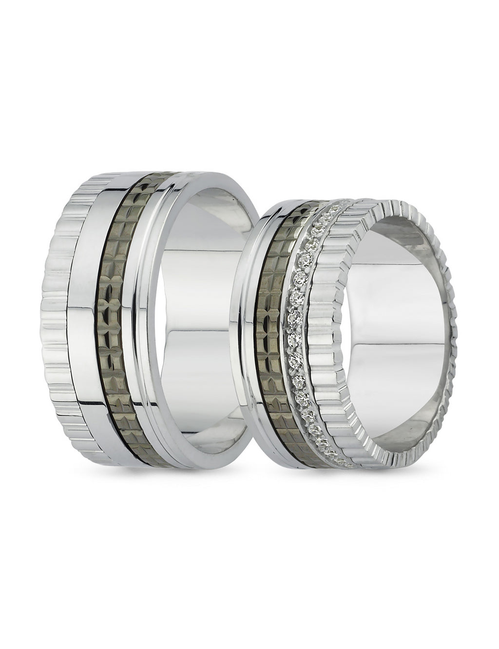 İki Renkli Alyans 9mm