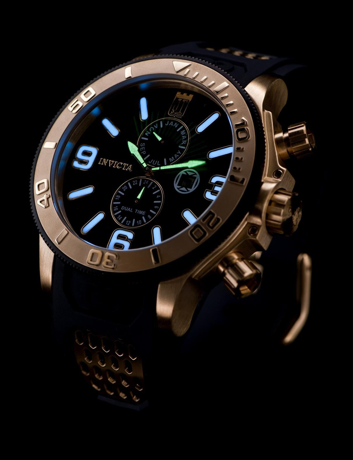 Erkek Kol Saati INVICTA 113688 52mm Kasa 20ATM | Pırlant