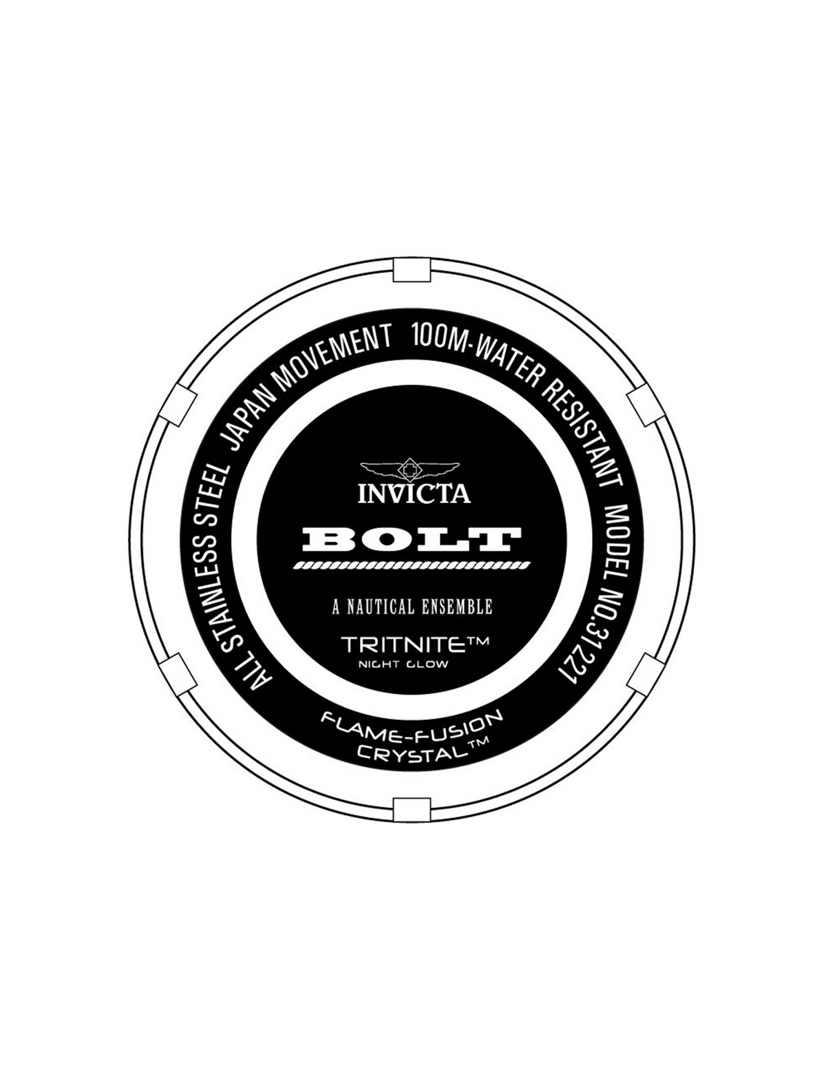 INVICTA Bolt Lady