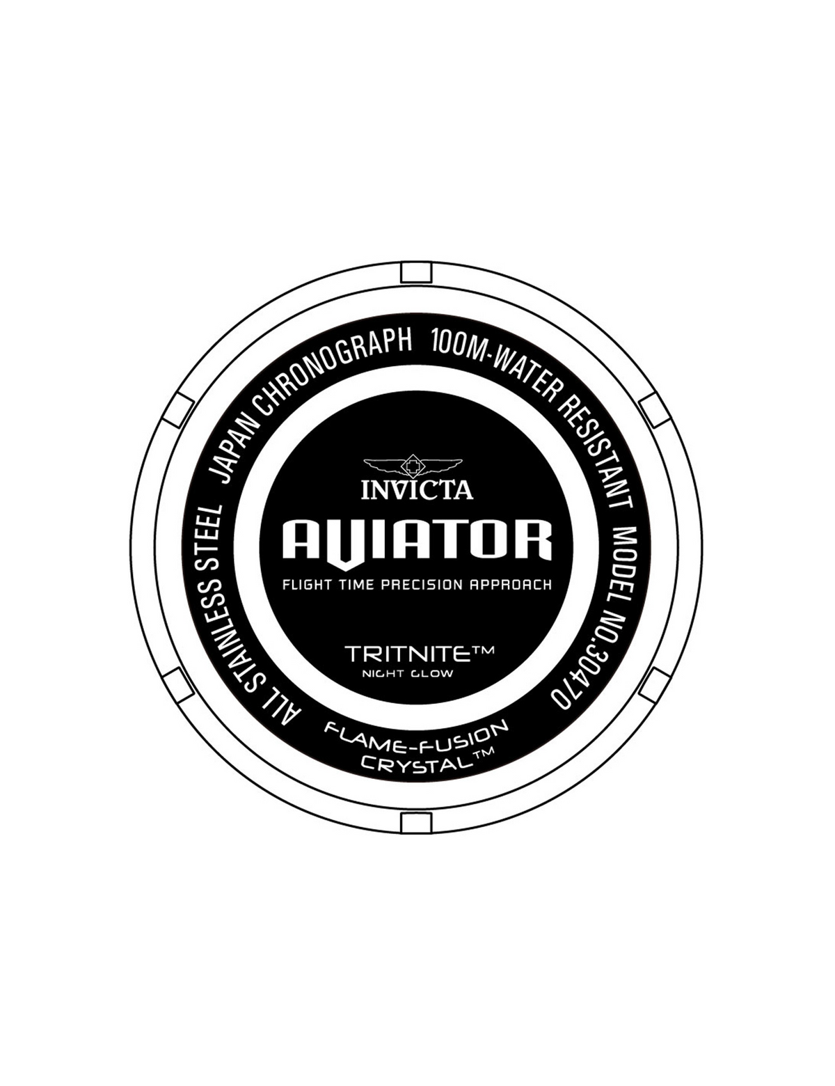 INVICTA Aviator Men's