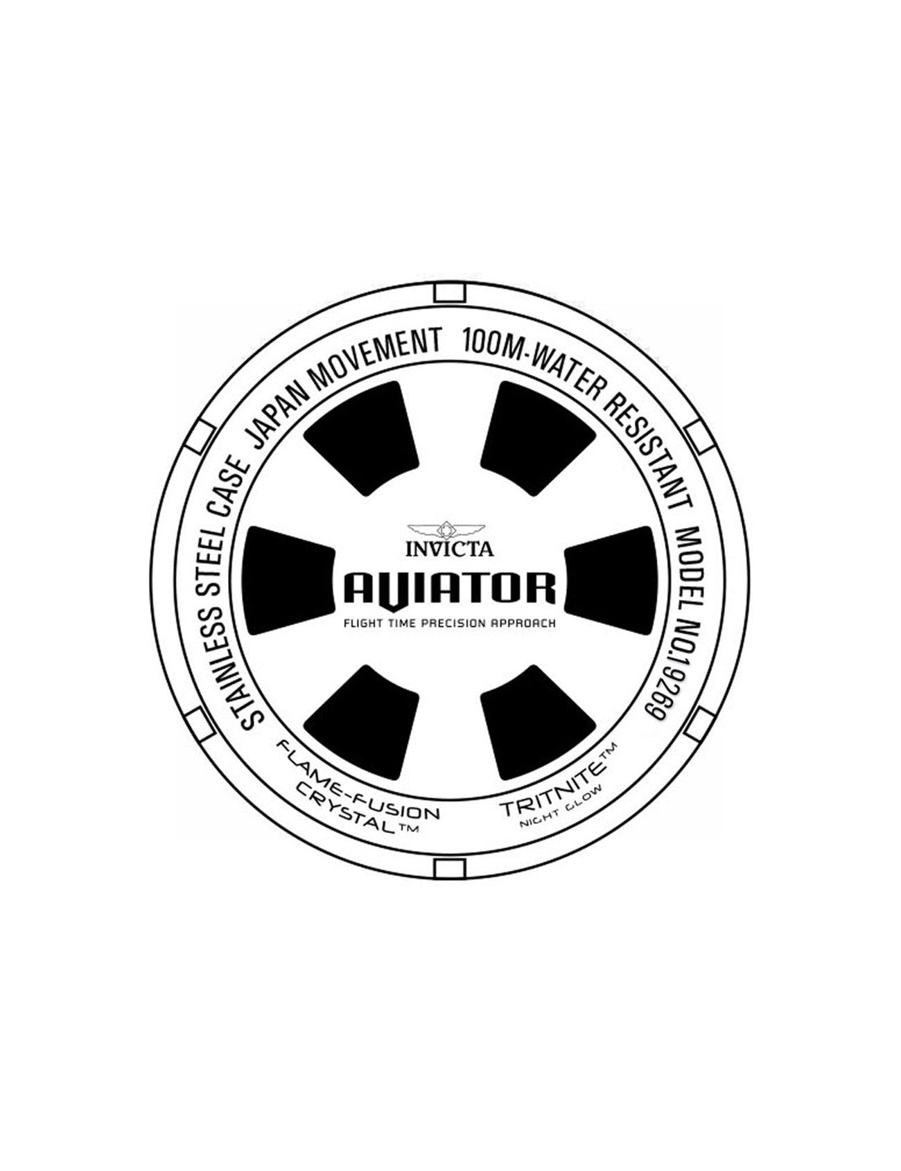 INVICTA Aviator Men's