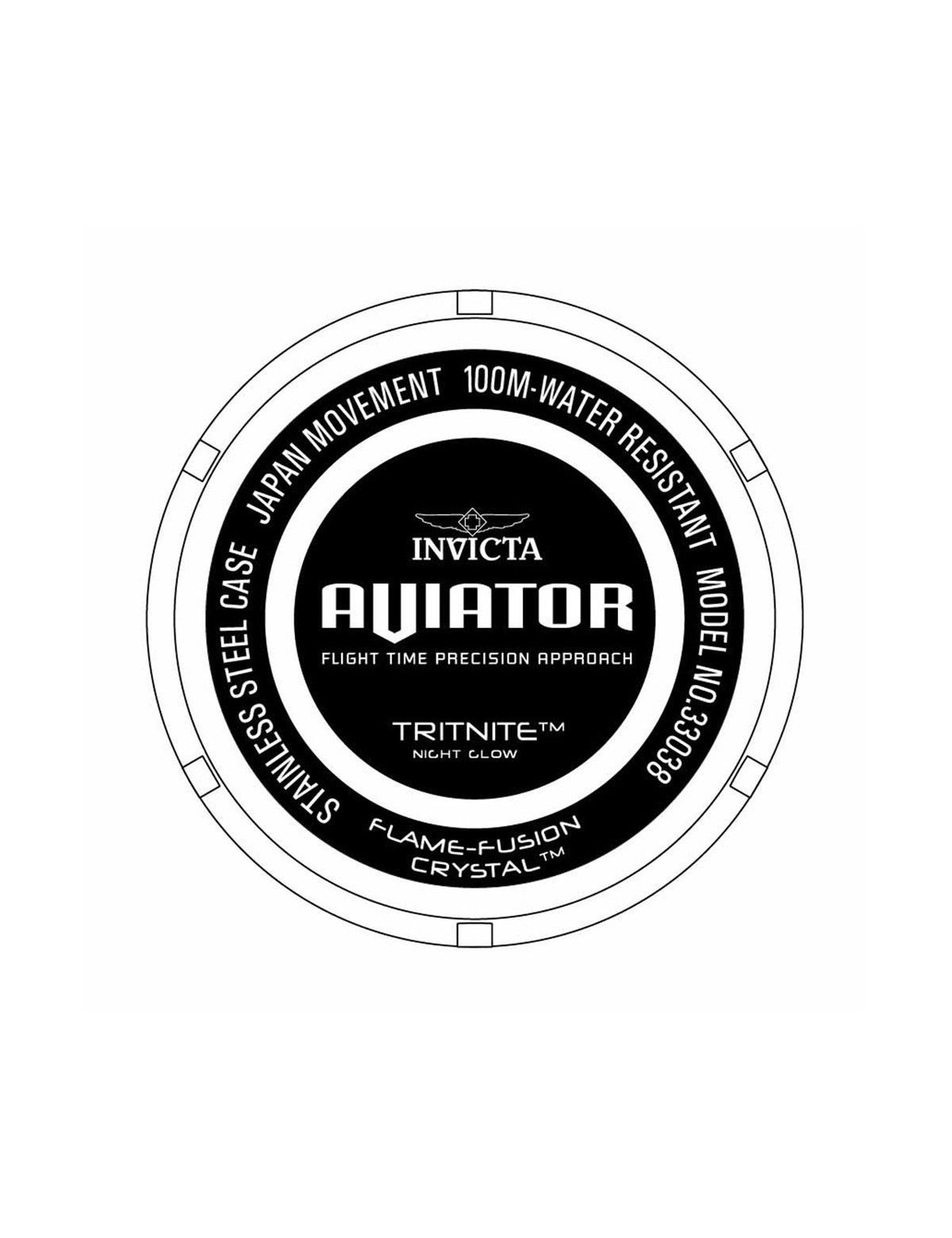 INVICTA Aviator Men's