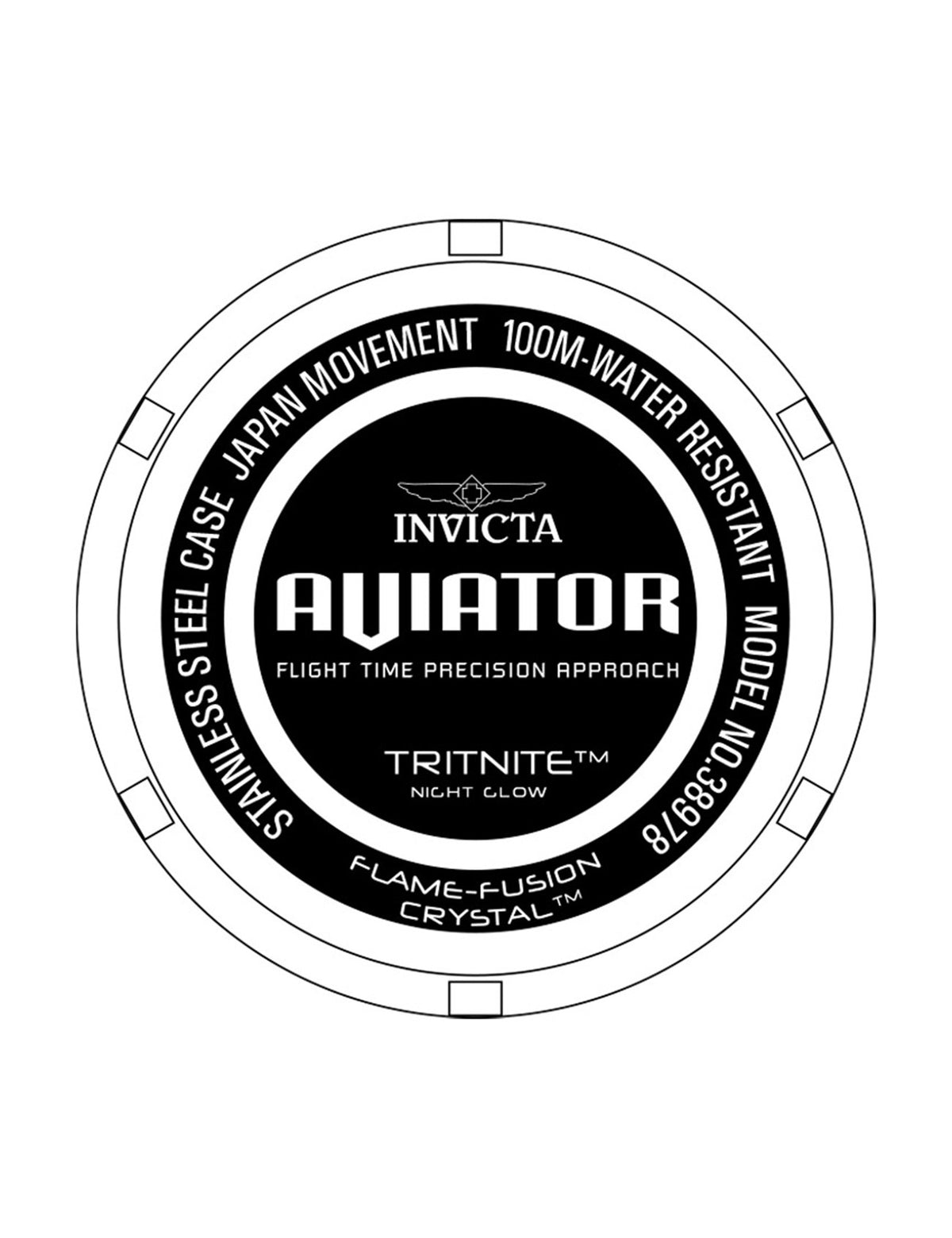 INVICTA Aviator Men's