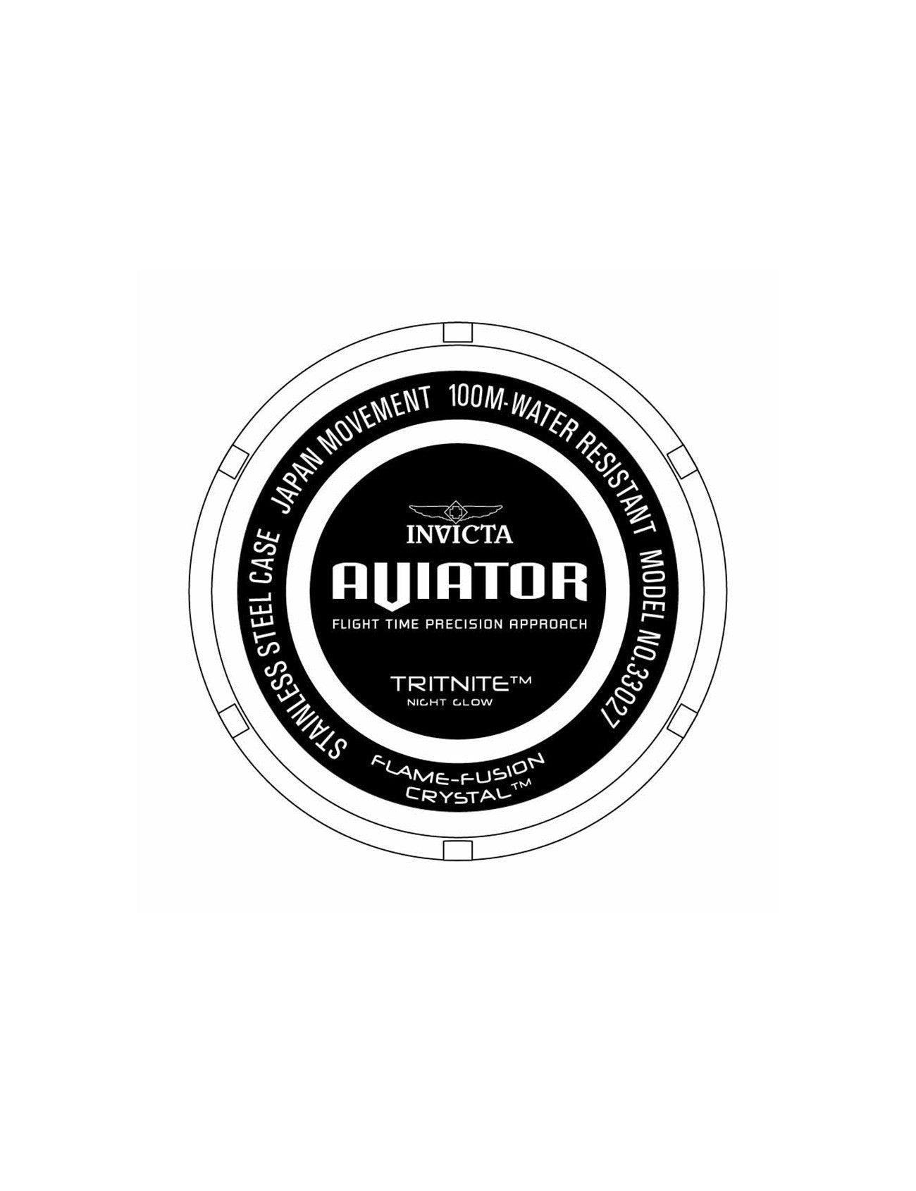 INVICTA Aviator Men's