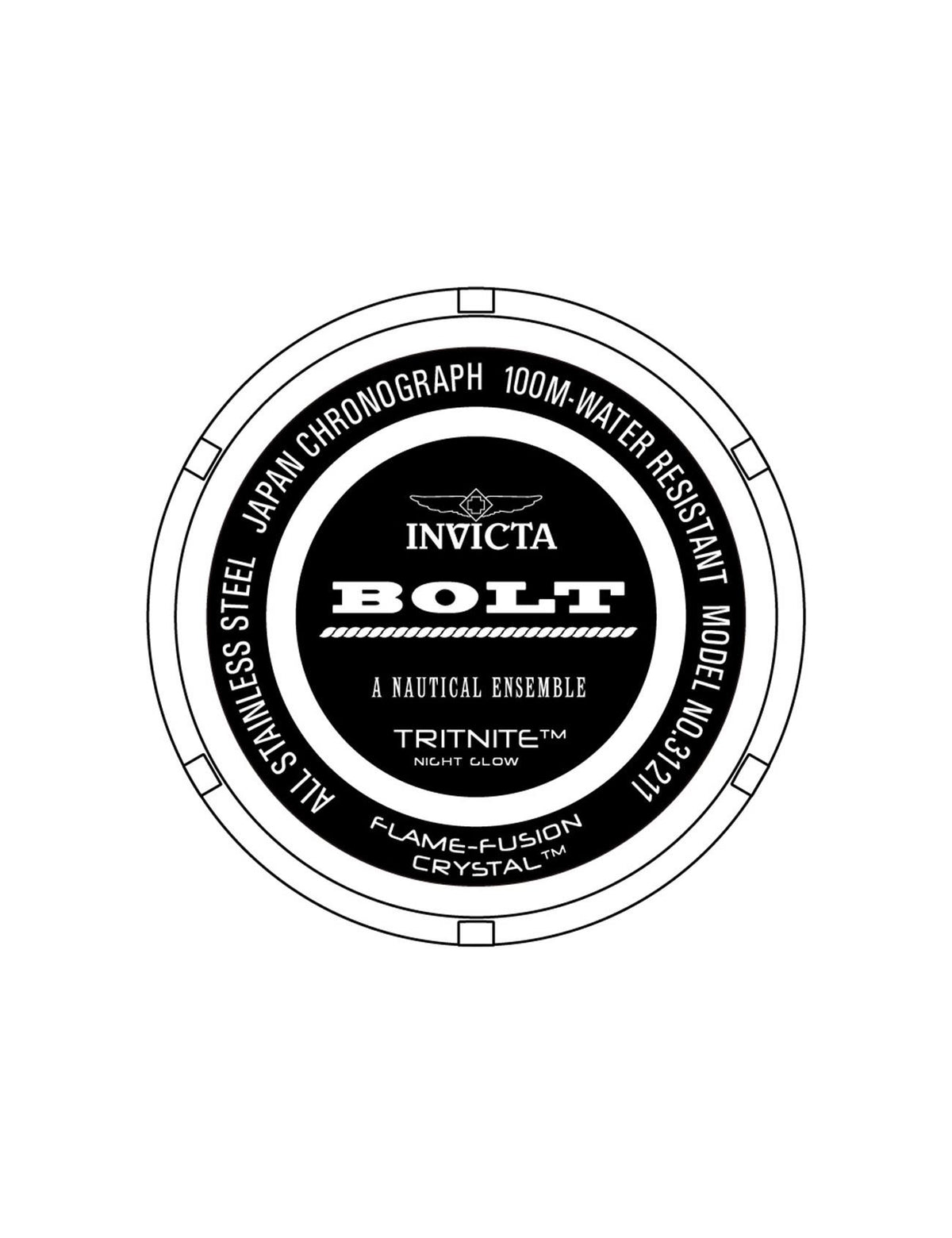INVICTA Bolt Men's