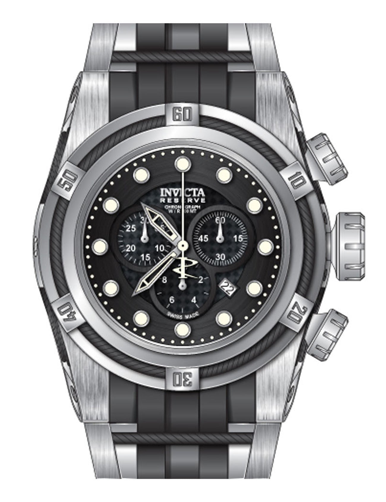 ساعة إنفيكتا ريزيرف بولت زيوس كرونوغراف