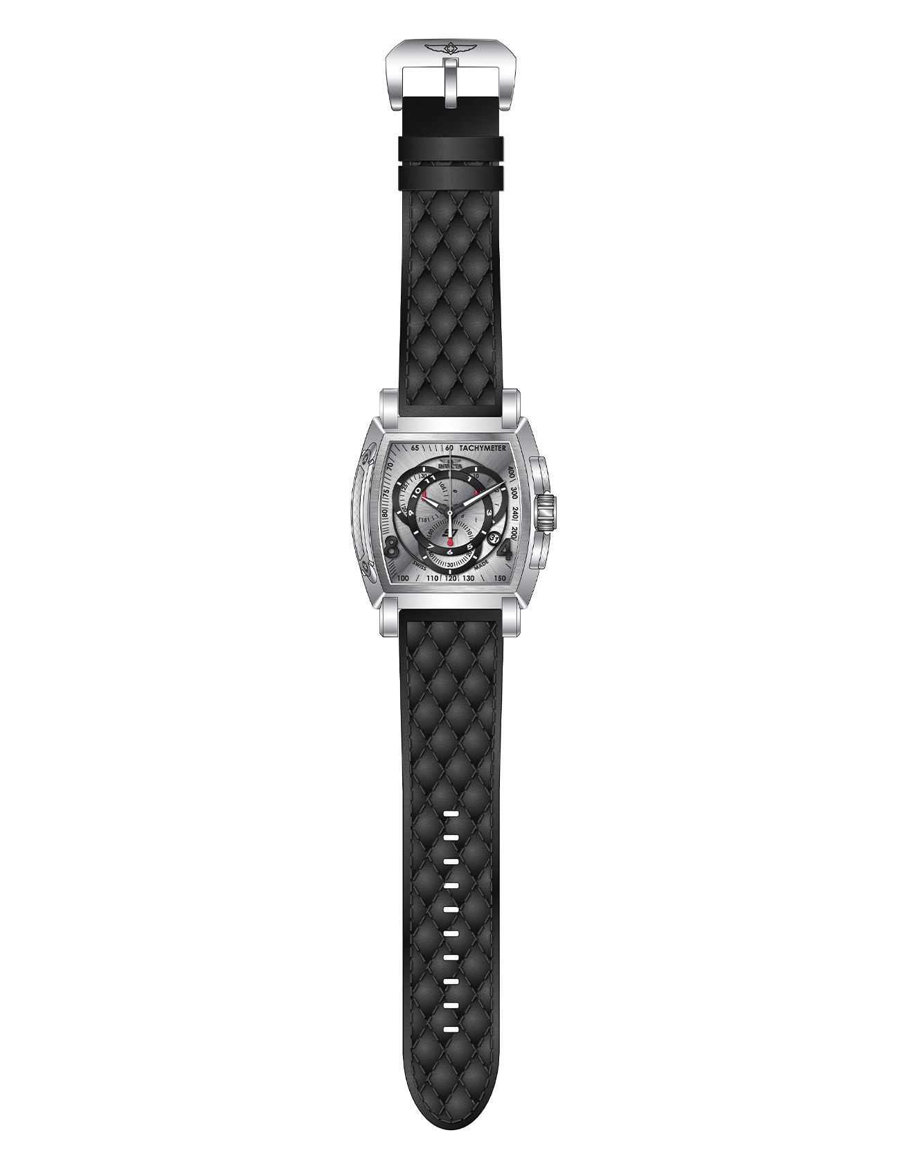 INVICTA S1 Touring Deri Kordonlu Saat 48 Mm Kasa | Pırlant