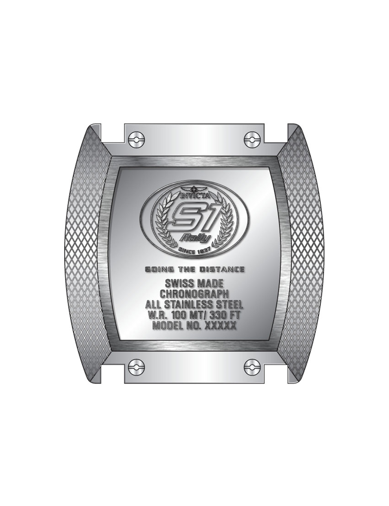 INVICTA S1 Touring Deri Kordonlu Saat 48 Mm Kasa | Pırlant