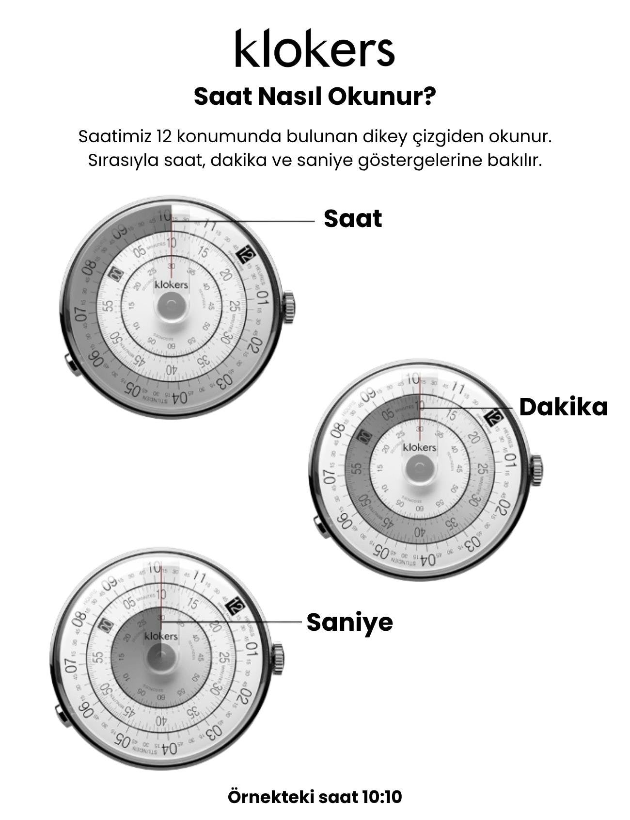 KLOKERS Klok-01-D4 Erkek Kol Saati