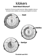 KLOKERS Klok-01-M5 Erkek Kol Saati