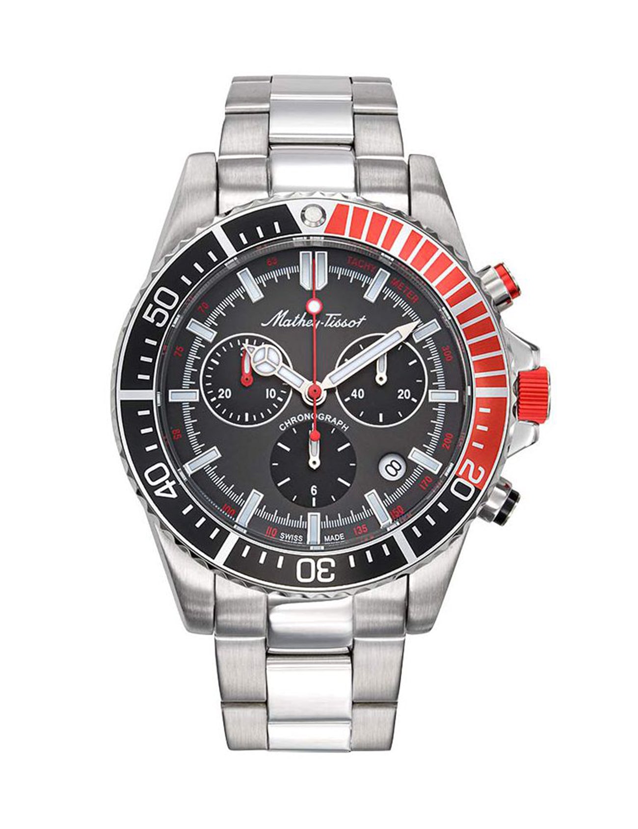 MATHEY-TISSOT H908CHRN Erkek Kol Saati