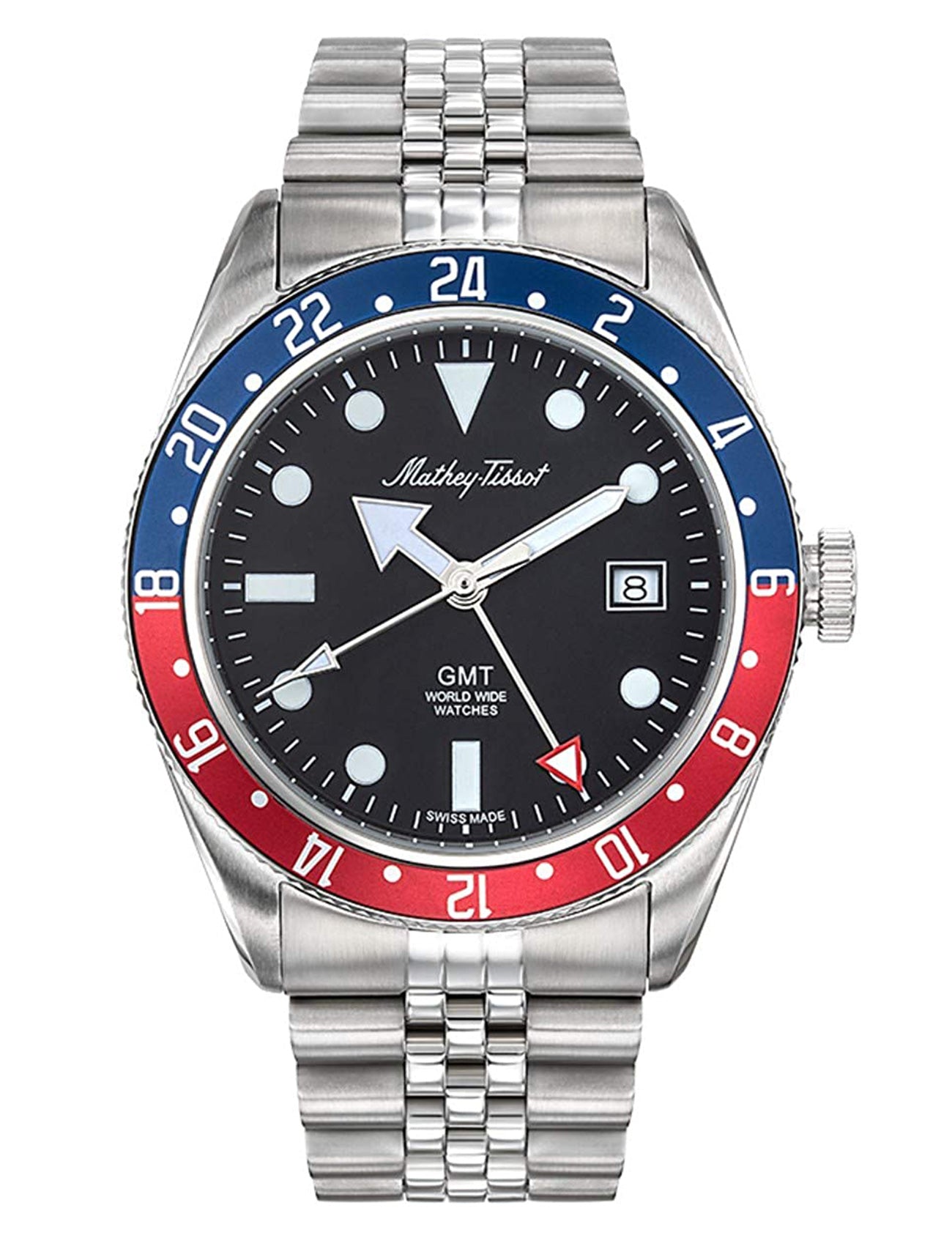 MATHEY-TISSOT Rolly Vintage GMT