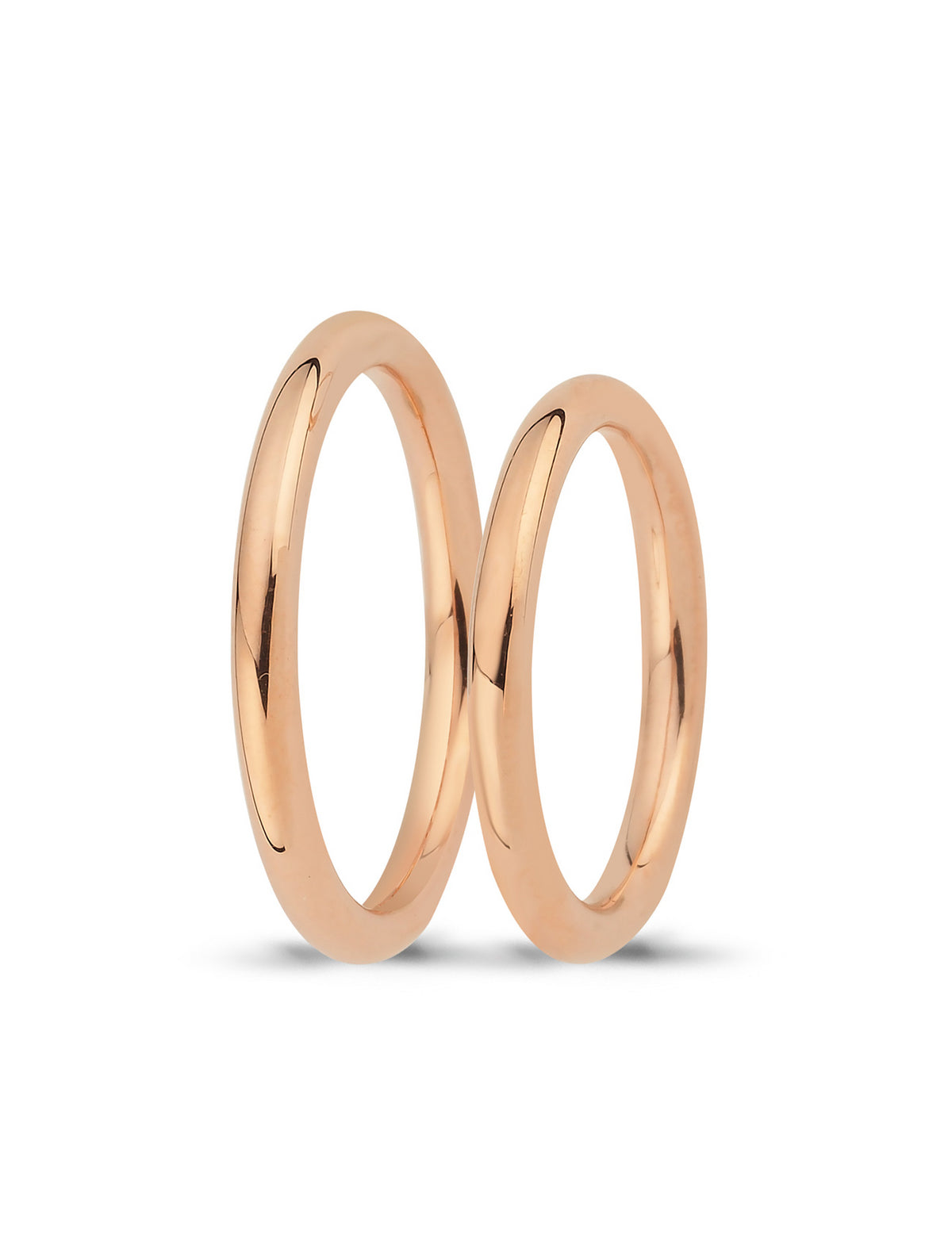 Pembe Altın Alyans 2,40mm