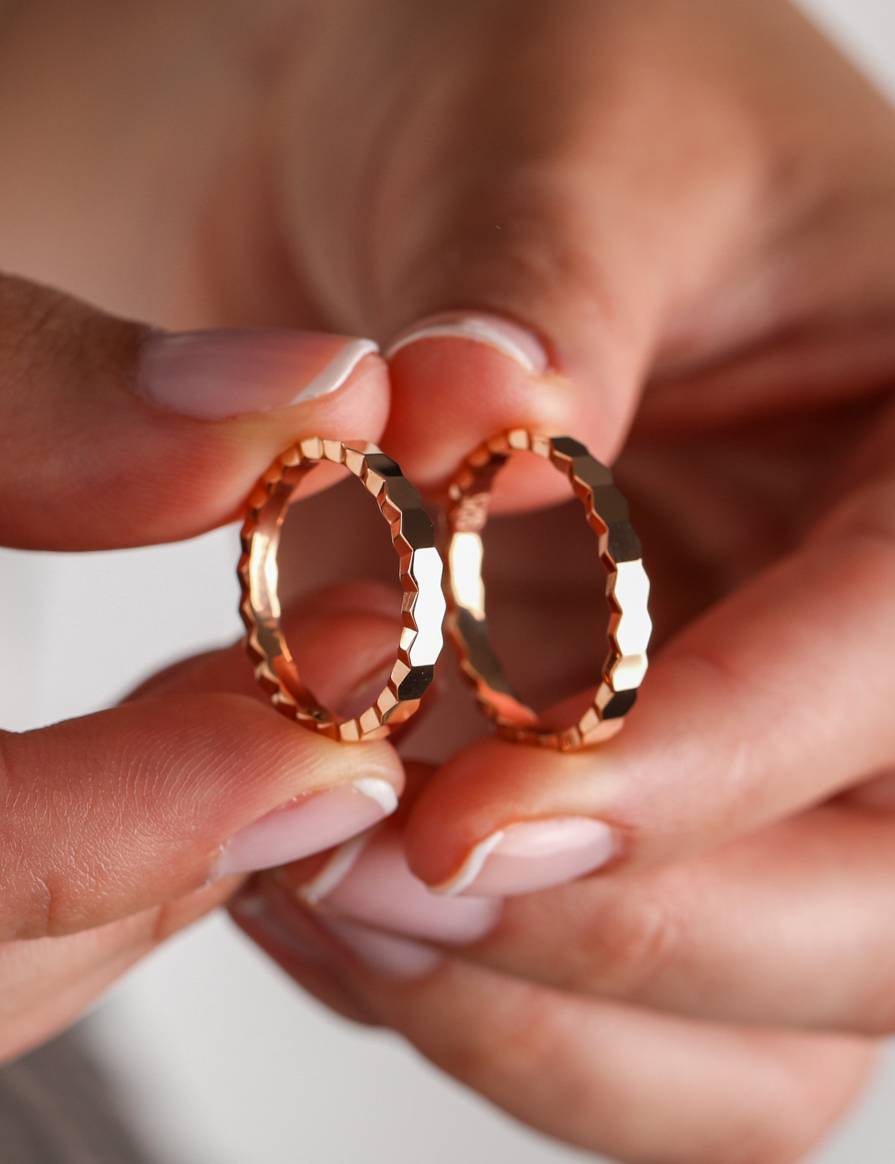 Pembe Altın Alyans 3mm Ürün ikincil görseli