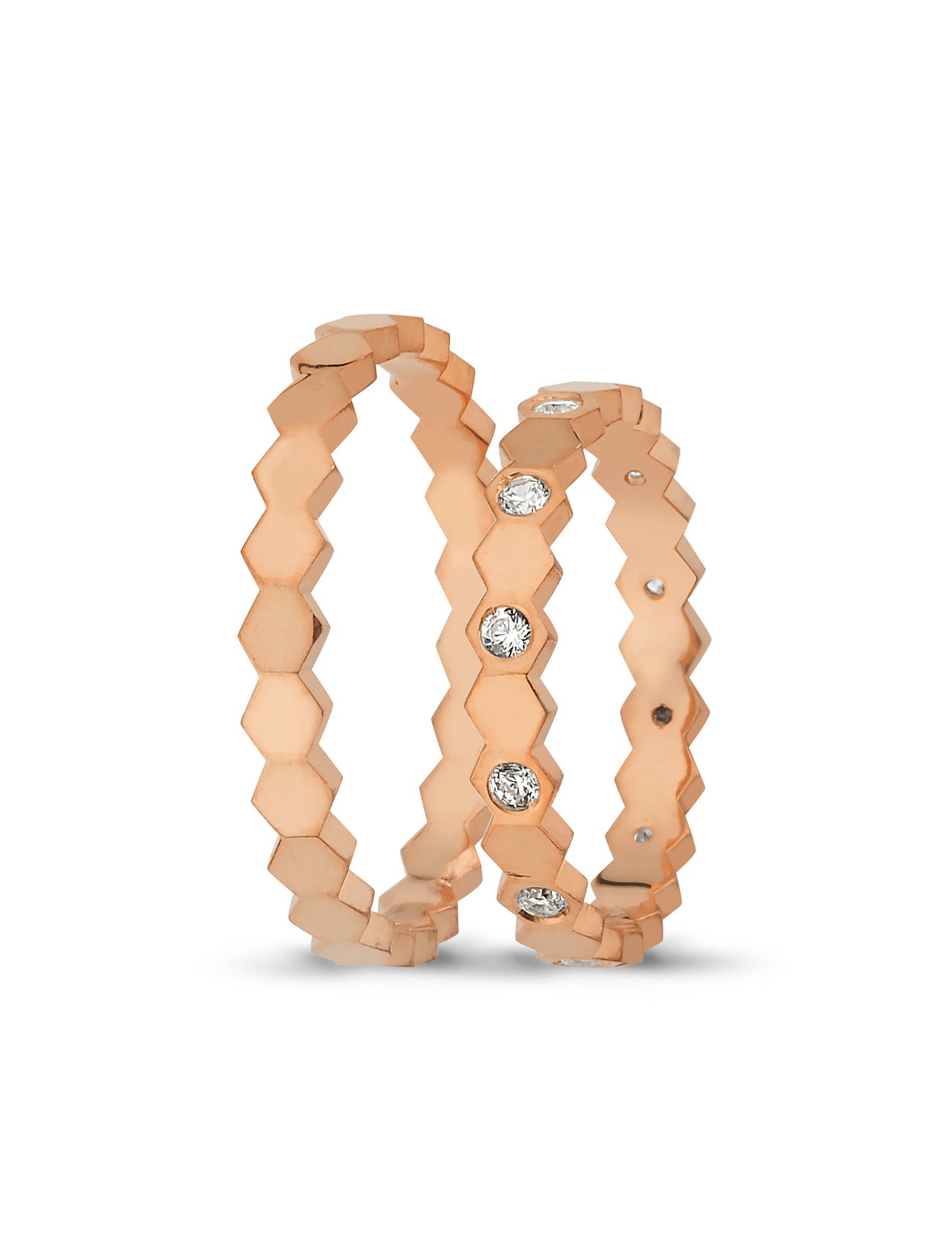 Pembe Altın Alyans 3mm