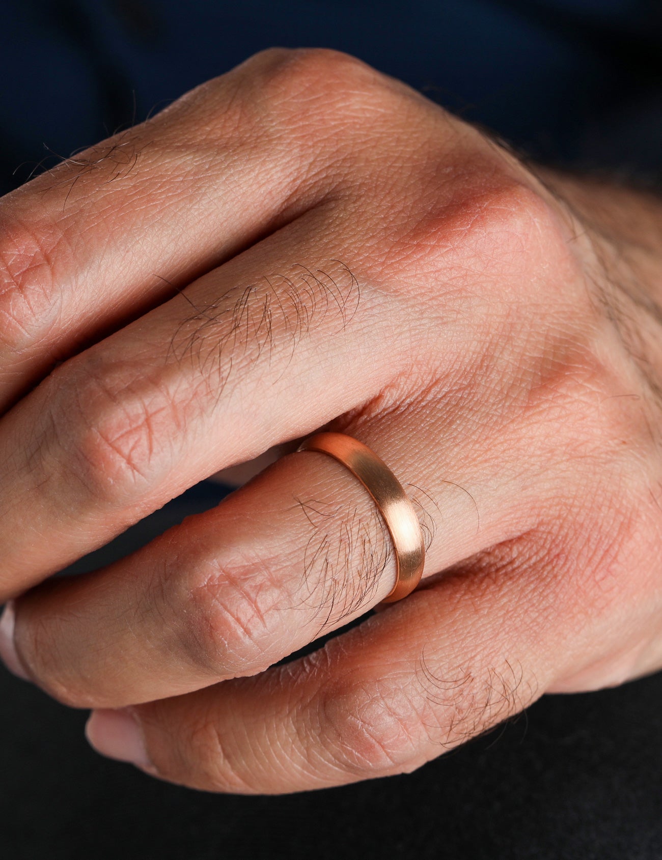 Pembe Altın Alyans 4mm