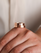 Pembe Altın Alyans 4mm