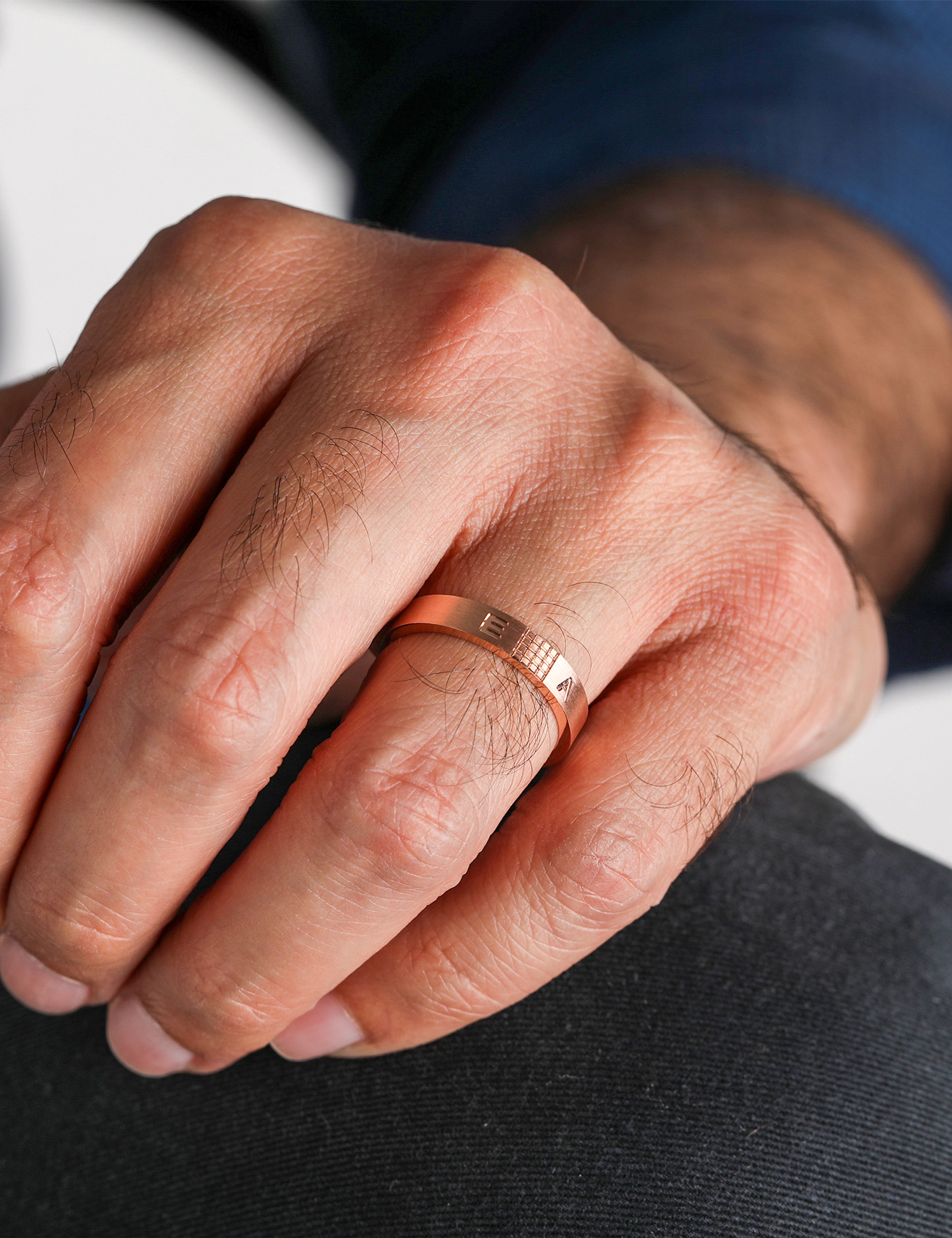 Pembe Altın Alyans 4mm