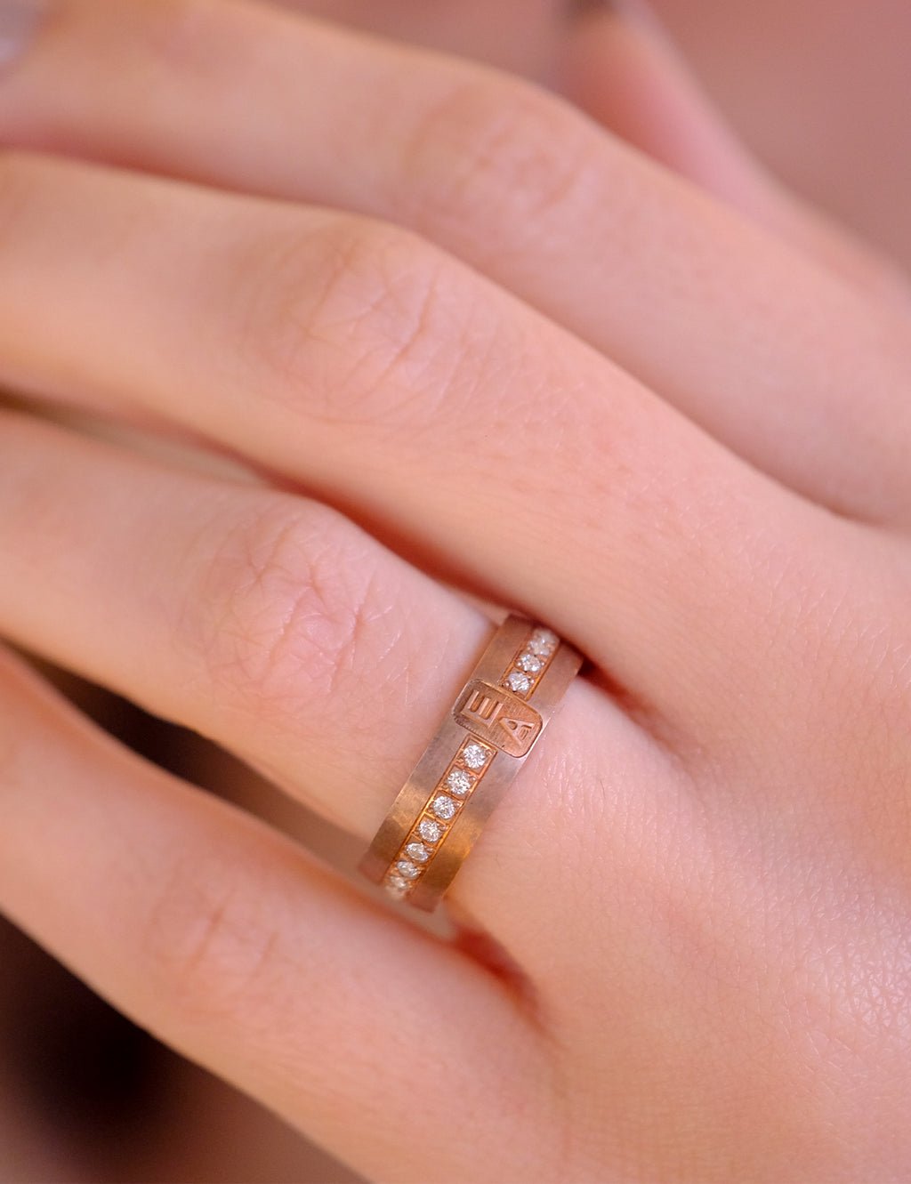 Pembe Altın Alyans 6mm