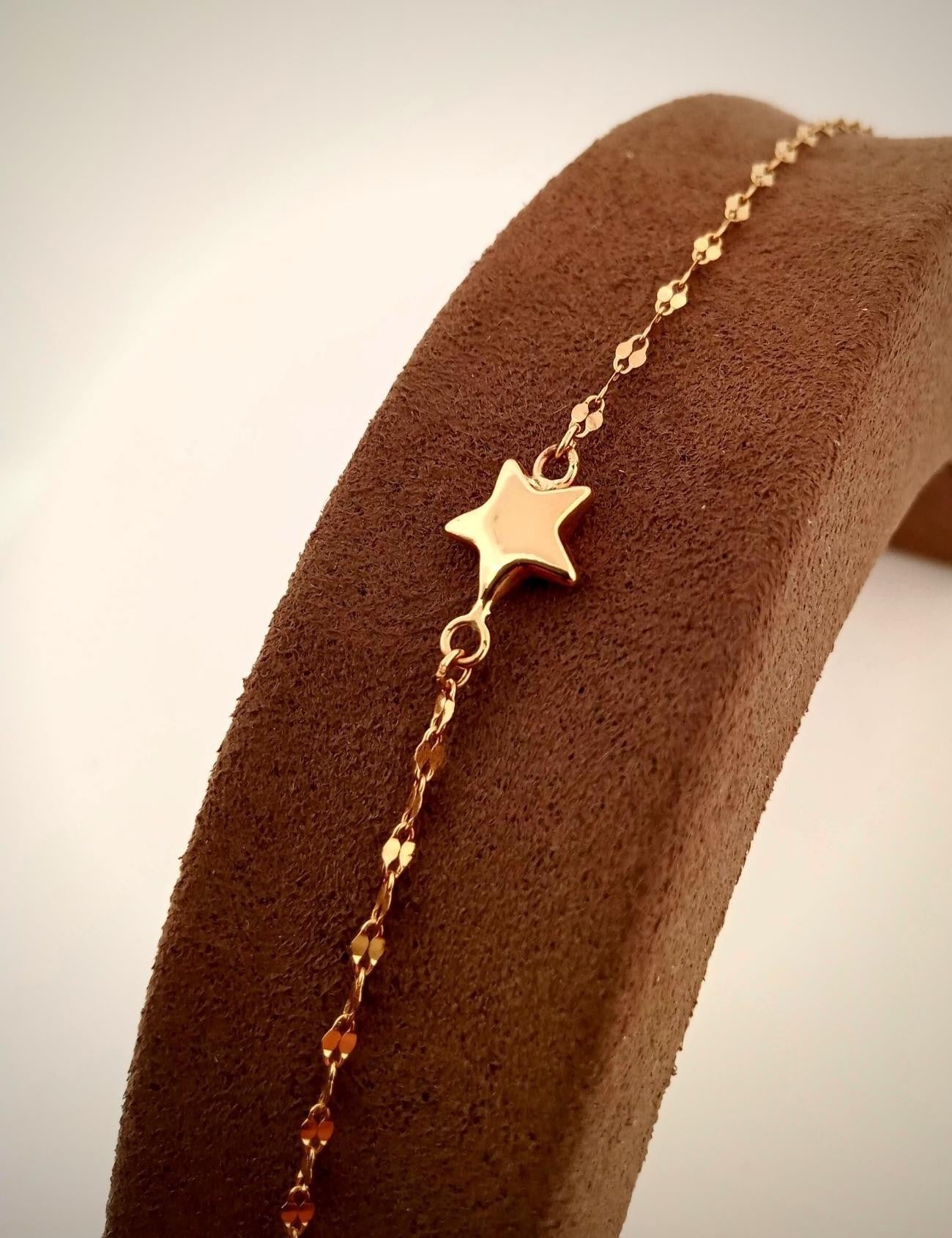 Yıldız Altın Bileklik
