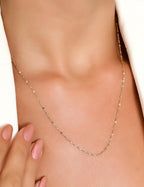 Boomerang Zincir Altın Kolye