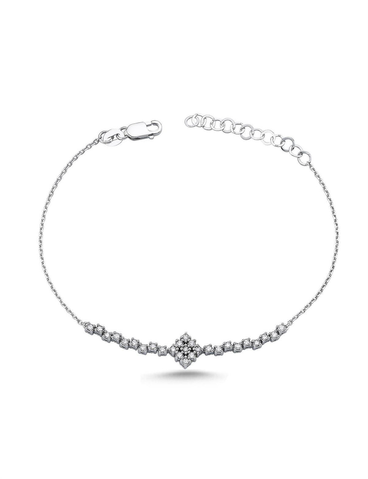 0,28 Karat Pırlantalı Bileklik