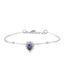 1.00 Carat Diamond and Sapphire Bracelet