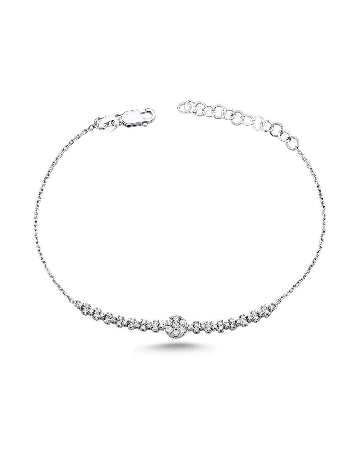 0,27 Karat Pırlantalı Bileklik