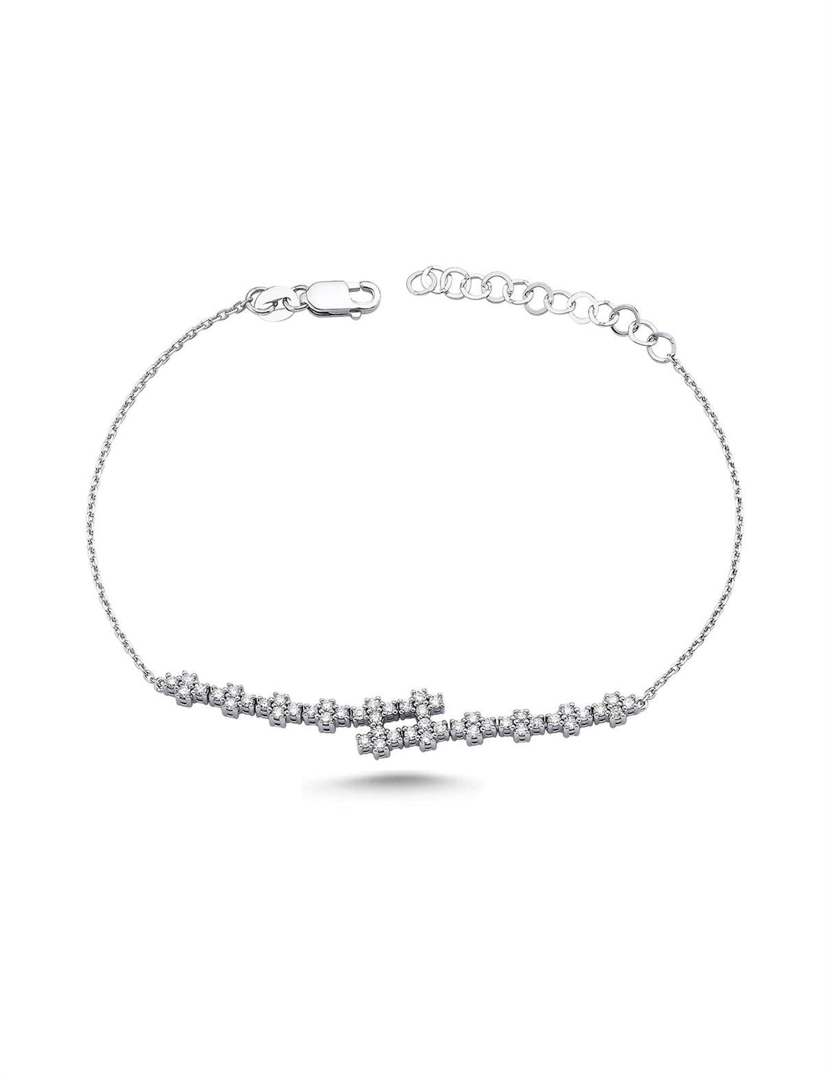 0,15 Karat Pırlantalı Bileklik