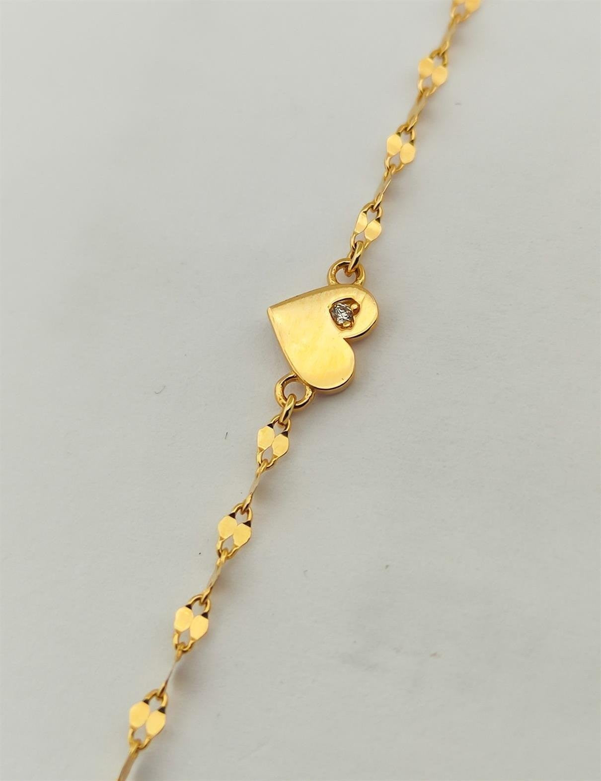 PIRLANT Kalpli Boomerang Altın Bileklik