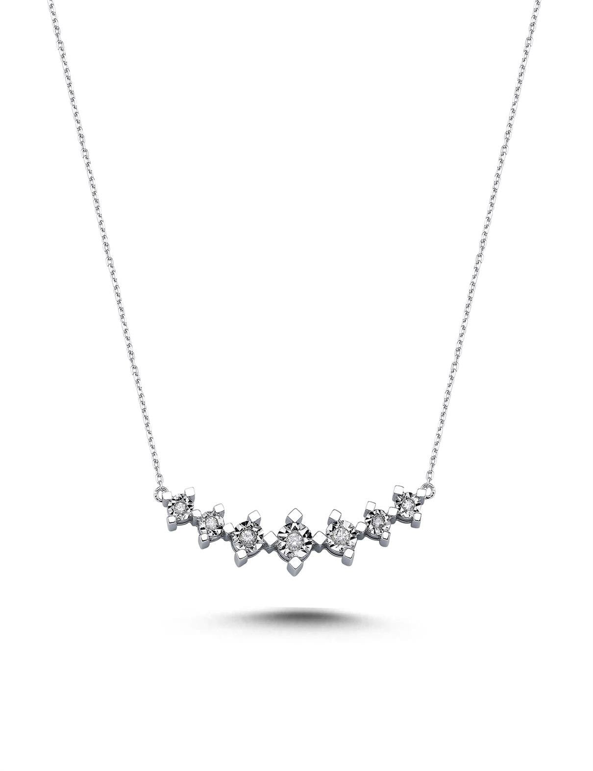 0,13 Karat Pırlanta Kolye