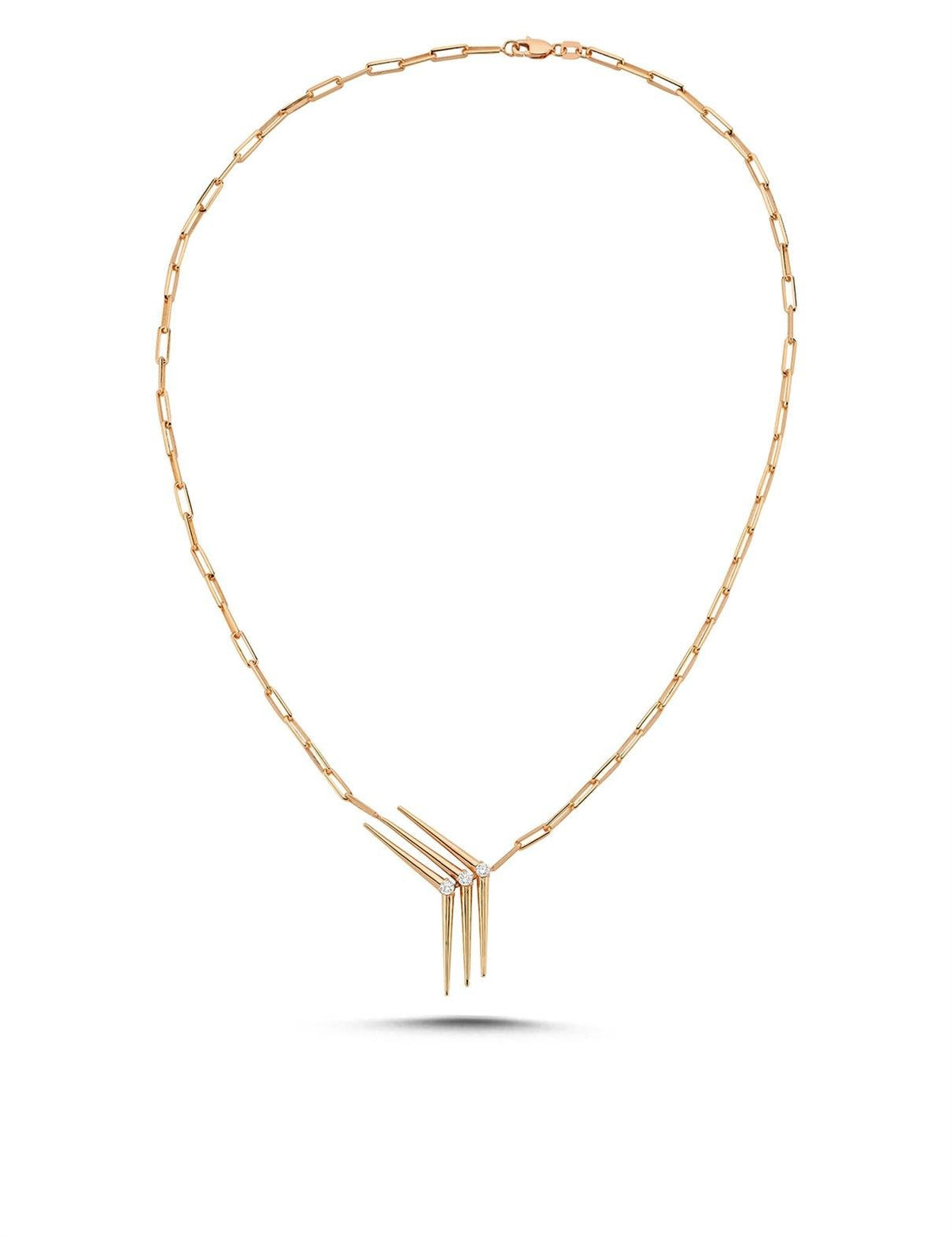 0,22 Karat Pırlantalı Kolye