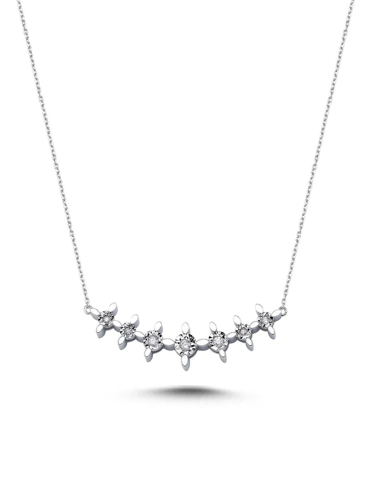 0,13 Karat Pırlantalı Kolye